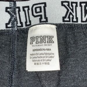 PINK Victoria's Secret, Dark Gray, Never Worn